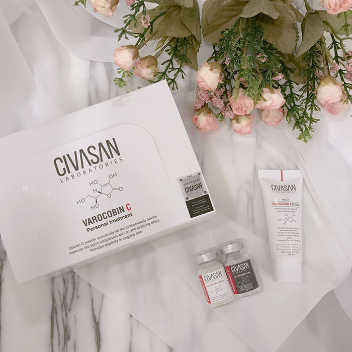 Set Dưỡng Trắng Civasan Varocobin C Professional Treatment